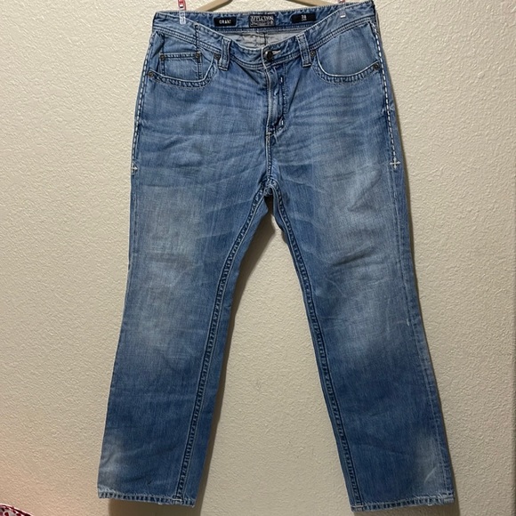 Affliction Other - Affliction Black Premium Grant Distressed Jeans. Good Condition. Size 38 Long.